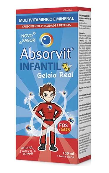 Absorvit Infantil Geleia Real Emulsão 150ml