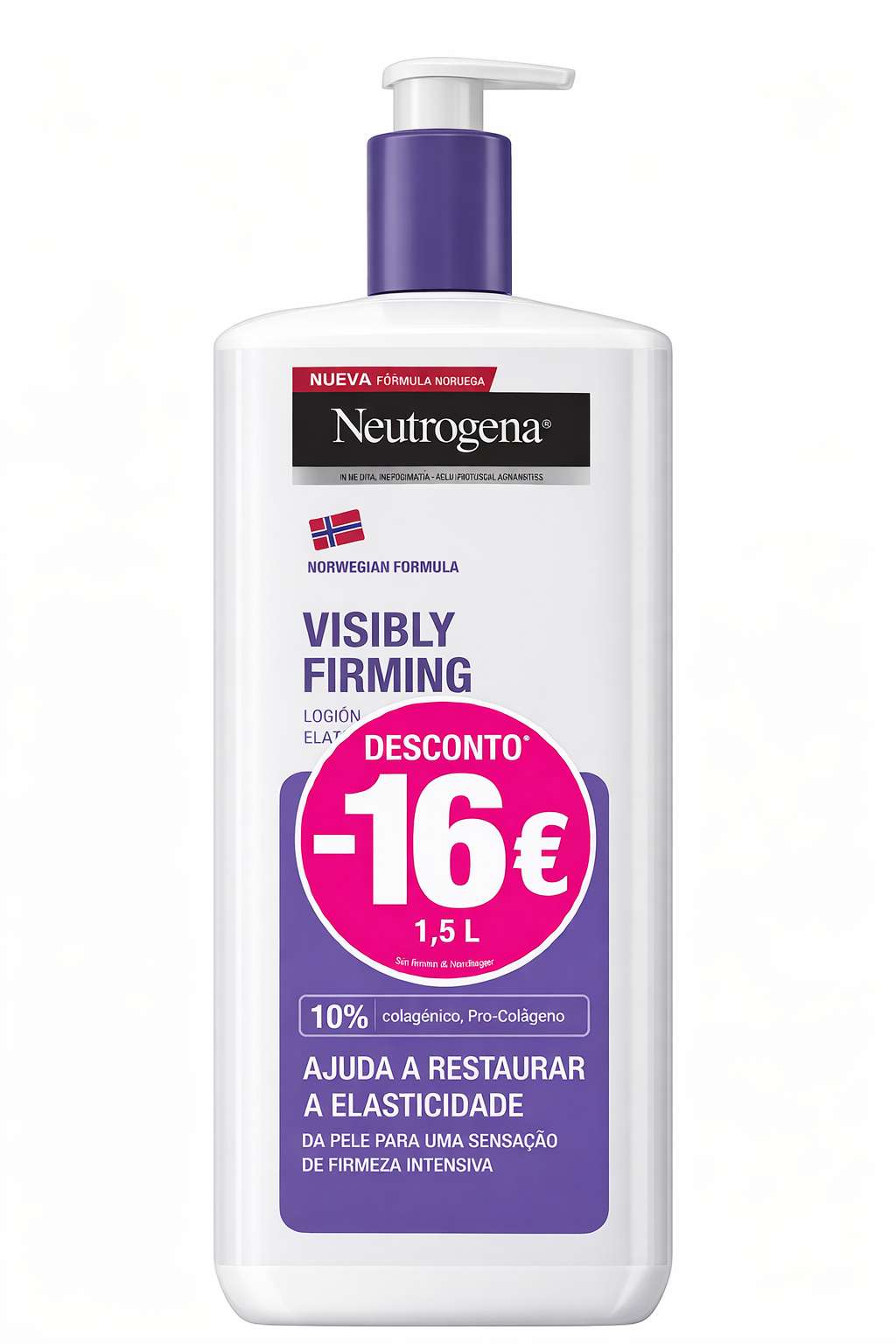 Neutrogena Pack Visibly Firming Loção 2x750mL -16€
