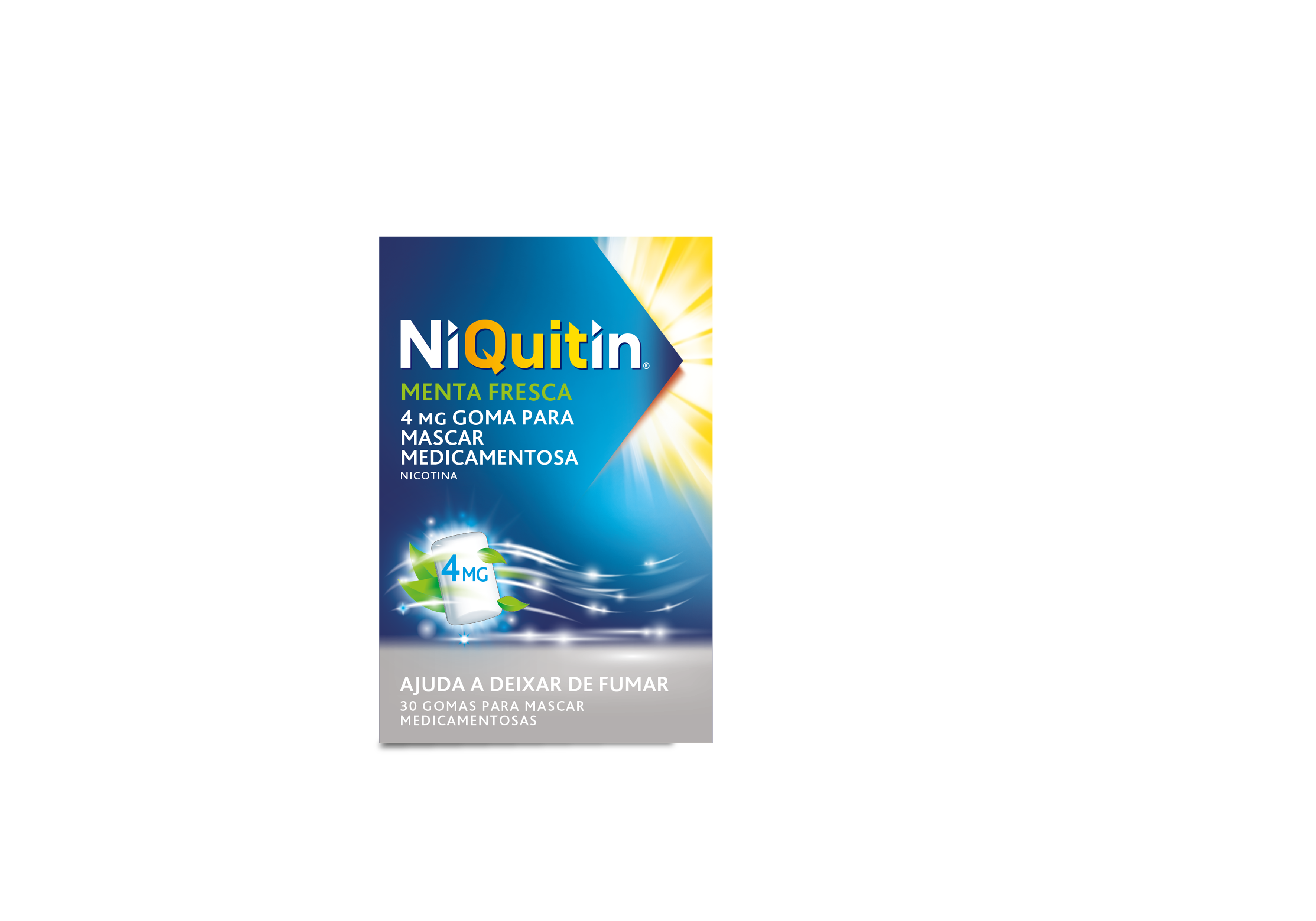 Niquitin Menta Fresca 4,0 Mgx30 Gomas Para Mascar