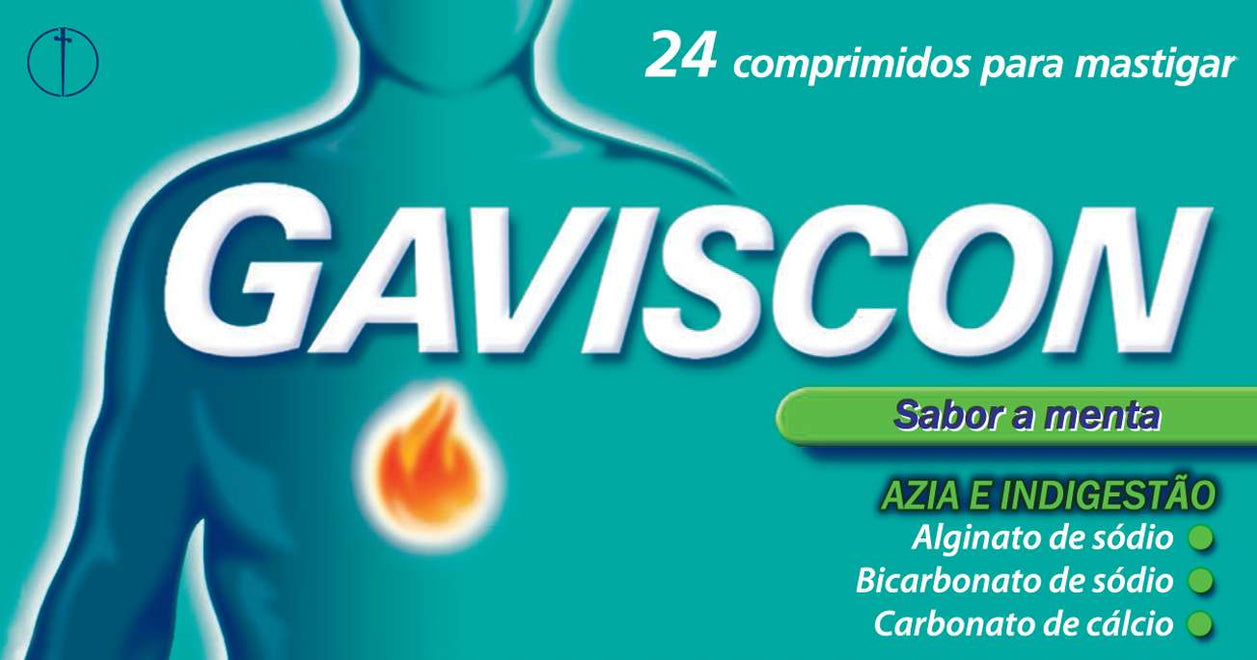 Gaviscon Comprimidos Mastigáveis x24
