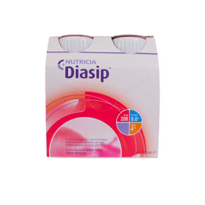 Diasip Morango 200ml x4