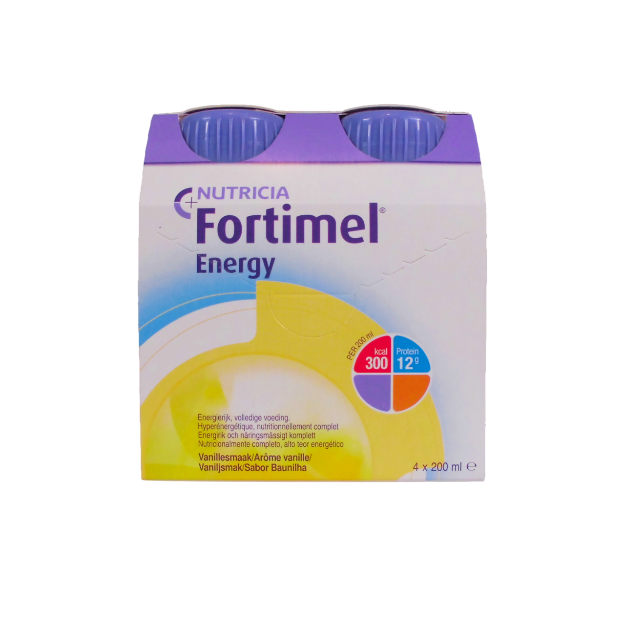 Fortimel Energy Baunilha 200ml x4