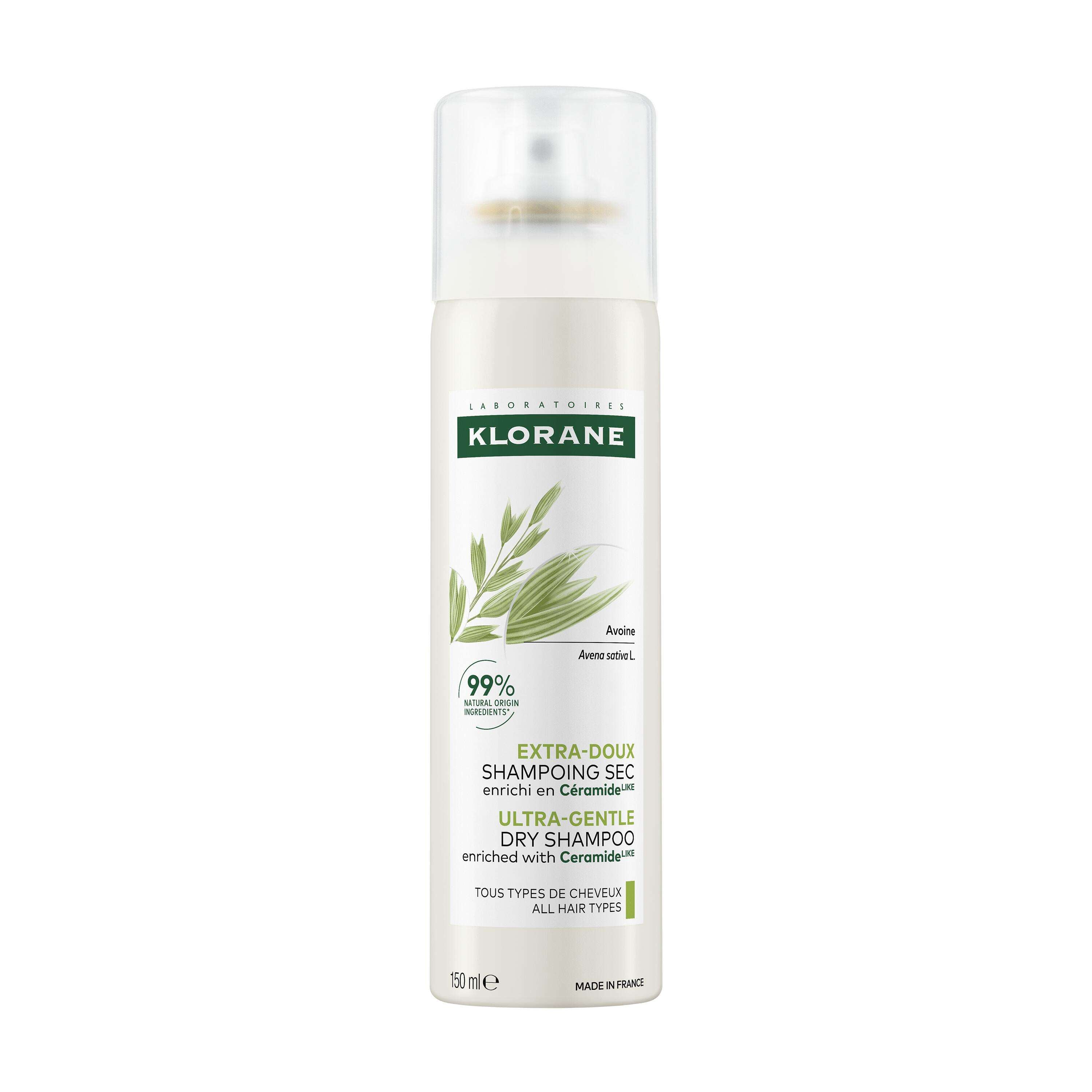 Klorane Capilar Champô Seco Aveia e Ceramida 150ml