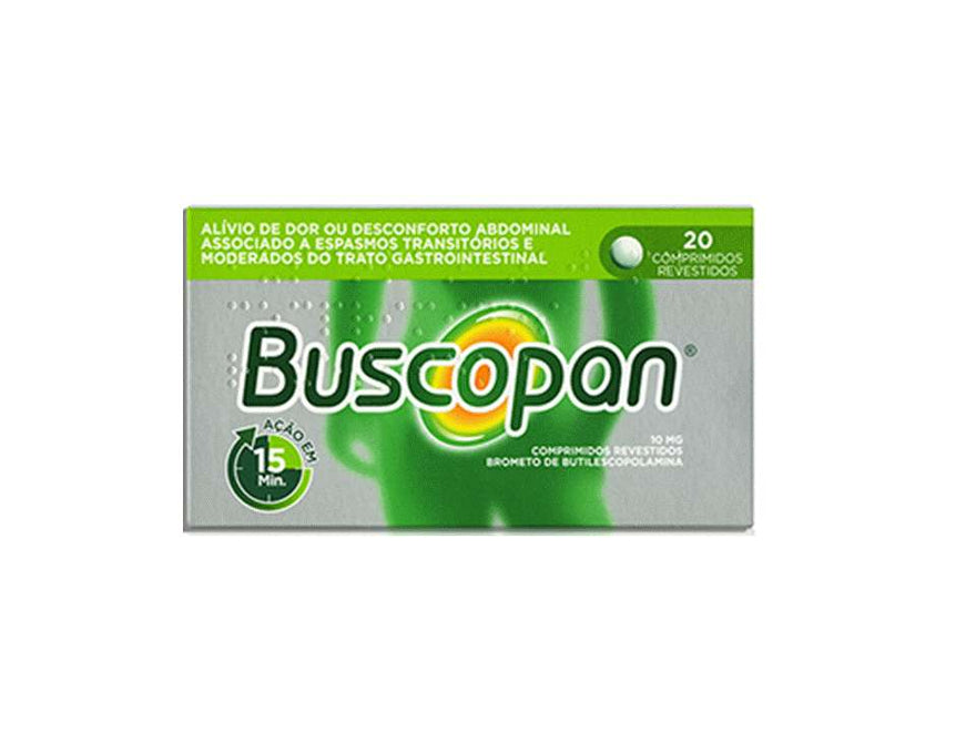 BUSCOPAN, 10 MG X 20 COMP REV BUTILESCOPOLAMINA