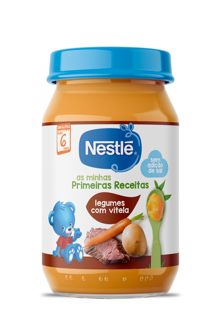 Nestlé Boião Legumes Com Vitela +6M 190g