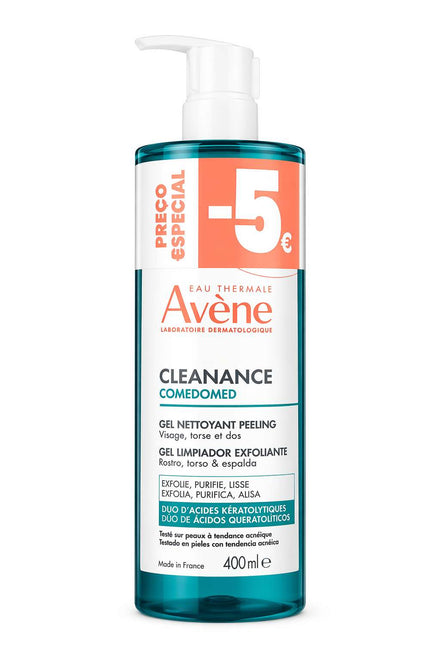 Avène Cleanance Comedomed Peeling Gel limpeza - 400ml | Preço Especial -5€