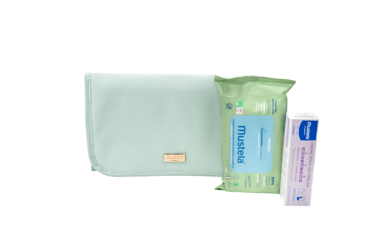 Mustela Kit Necessaire Muda Bebé Menta