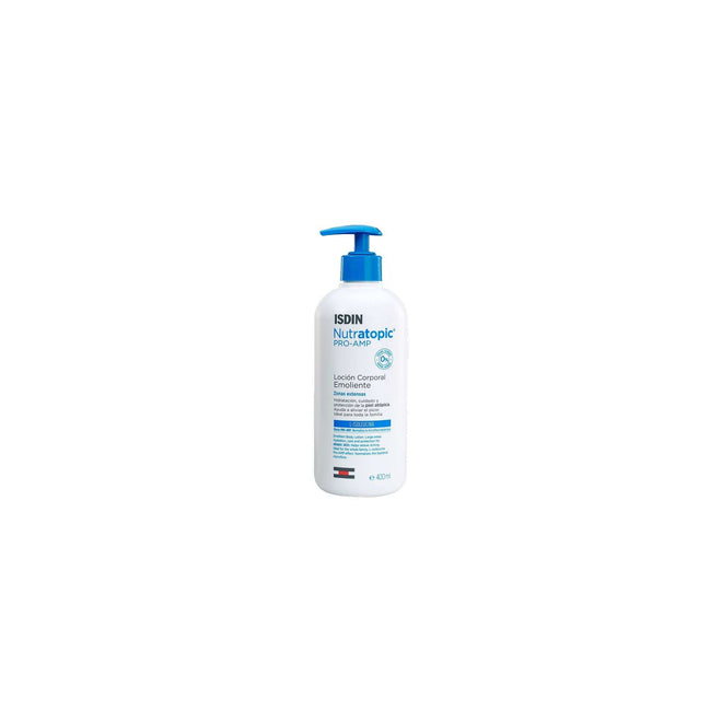 ISDIN Nutratopic Loção Emoliente 400ML- Loção corporal hidratante para pele atópica