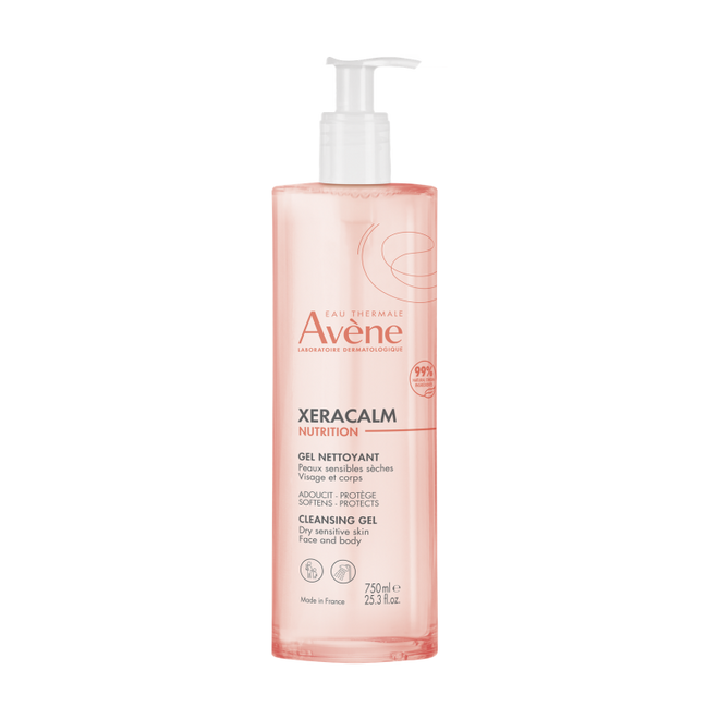 Avène Xeracalm Nutrition Gel de Limpeza 750ml