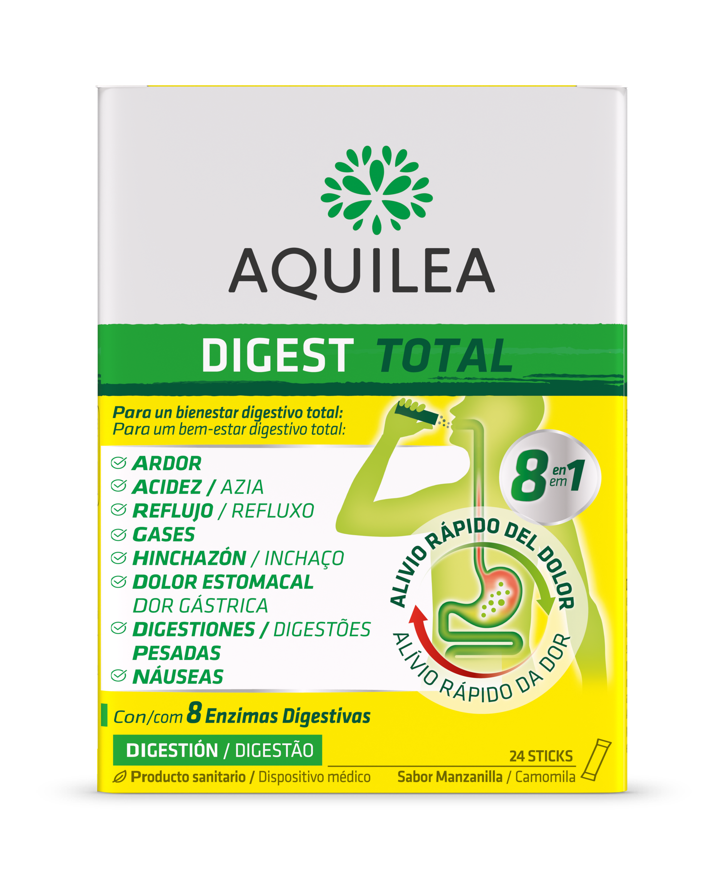 Aquilea Digest Total Sticks Camomila (x24 sticks)