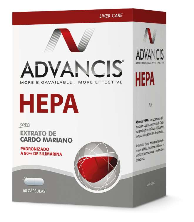 ADVANCIS HEPA CAPS X60 CARDO MARIANO (SILYBUM MARIANUM)