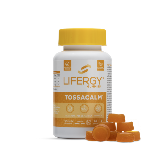 Lifergy Gummies Tossacalm Gomas x60
