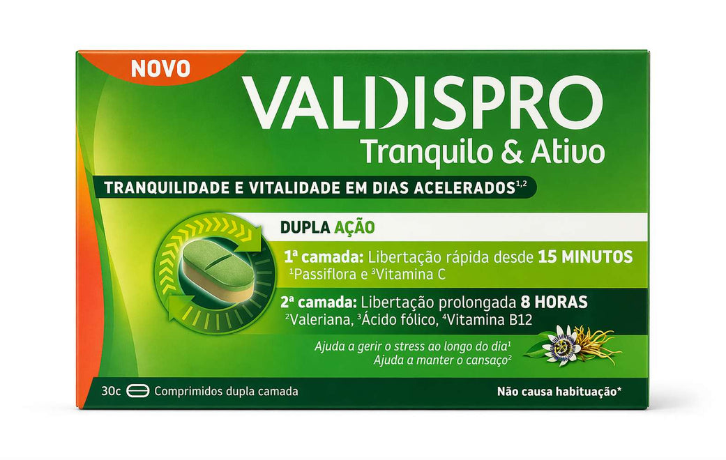 Valdispro Tranquilo & Ativo Comprimido x 30