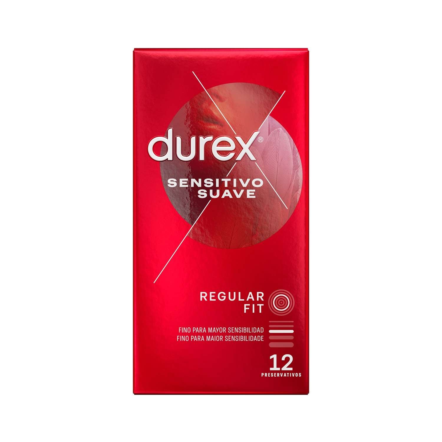 Durex Sensitivo Suave Preservativos x12