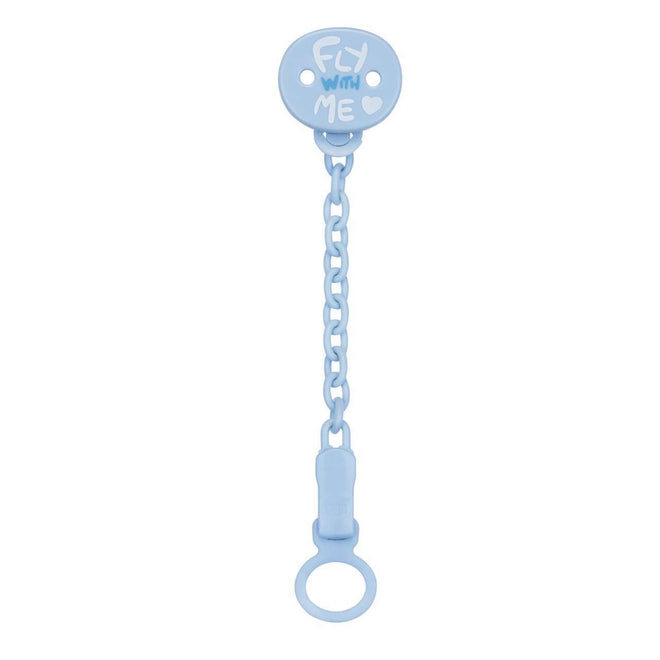 Chicco Clip Chupeta Azul 0M+