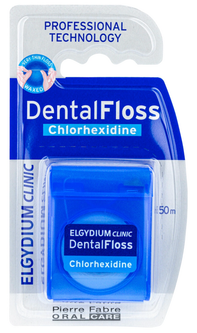 Elgydium Clinic Fio Dentário Clorohexidina 50m