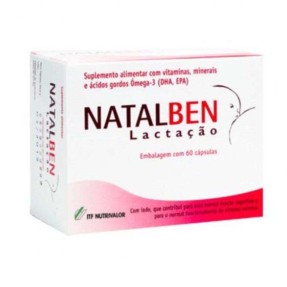 NATALBEN LACTACAO CAPS X 60 CIANOCOBALAMINA (VITAMINA B12)