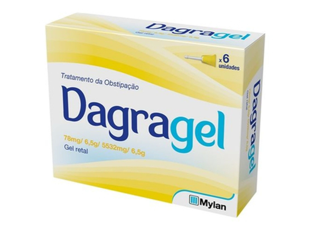 Dagragel, 0,078/5,532 G Gel Rectal Bisnaga (X6 Unidades)