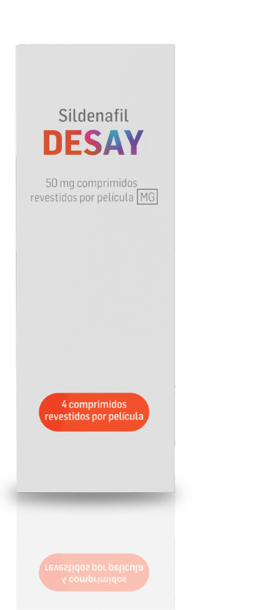 Sildenafil Desay MG, 50 mg Blister 4 Unidade(s) Comp revest pelic