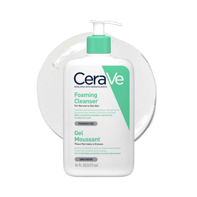 Cerave Foaming Cleanser (Espuma Limpeza Facial) - 473ml