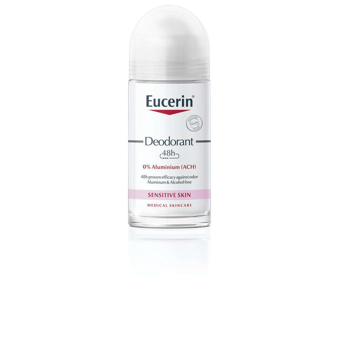 Eucerin Desodorizante 48H 0% Alumínio 50ml