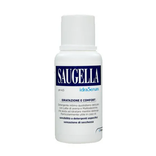 Saugella IdraSerum Emulsão Higiene Íntima 200ml