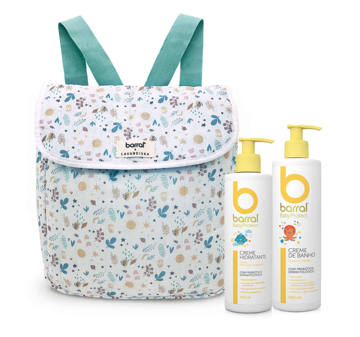 Barral BabyProtect Mochila + Creme de Banho + Creme Hidratante