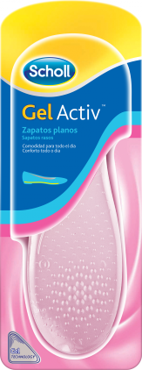 Scholl Gelactiv Palmilha Sapatos Rasos x2