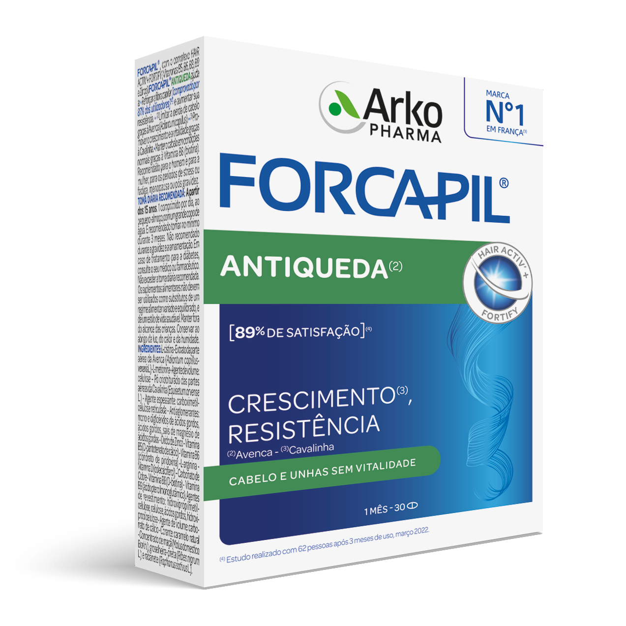 Forcapil Antiqueda 30 comprimidos