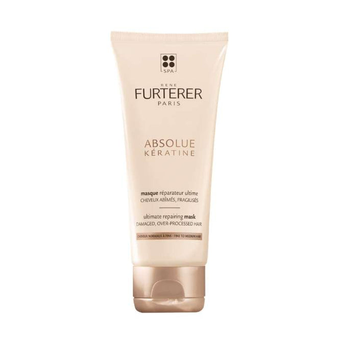 René Furterer Absolue Keratine Máscara Reparadora (Cabelo Normal Fino) - 100ml