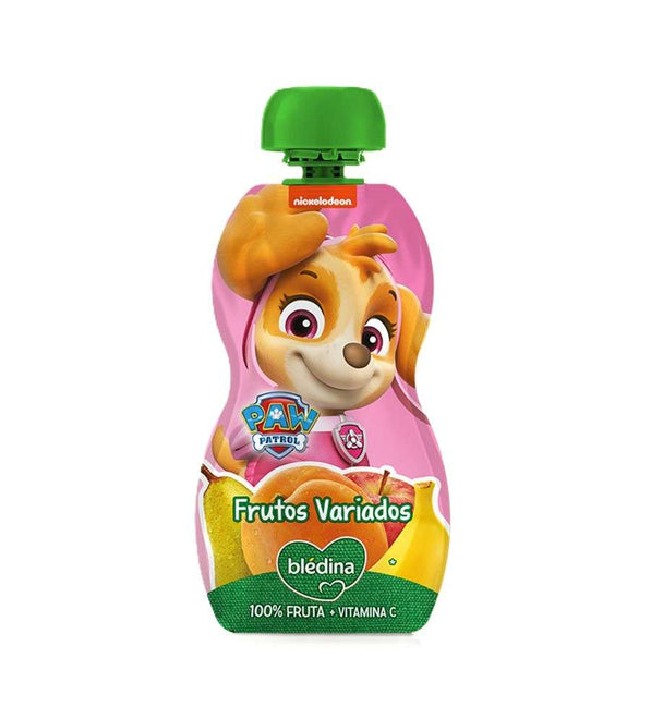 Blédina Saqueta Patrulha Pata Skye Frutos Variados 100g