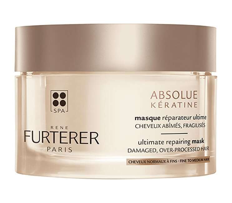 René Furterer Absolue Kératine Máscara Cabelos Espessos 200ml