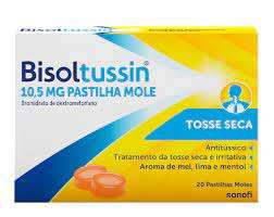 BISOLTUSSIN, 10,5 MG X 20 PST DEXTROMETORFANO 