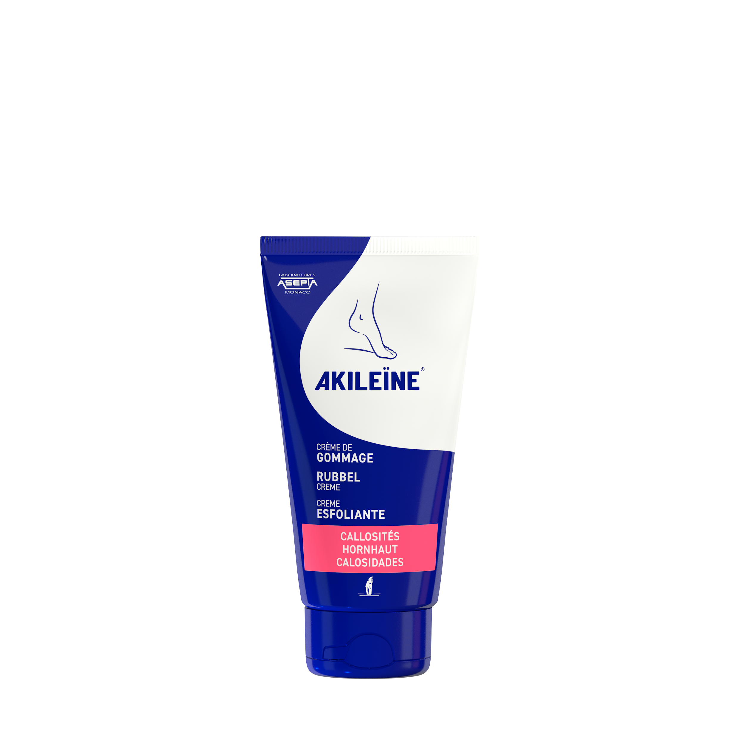 Akileine Creme Esfoliante Pés Secos 75ml