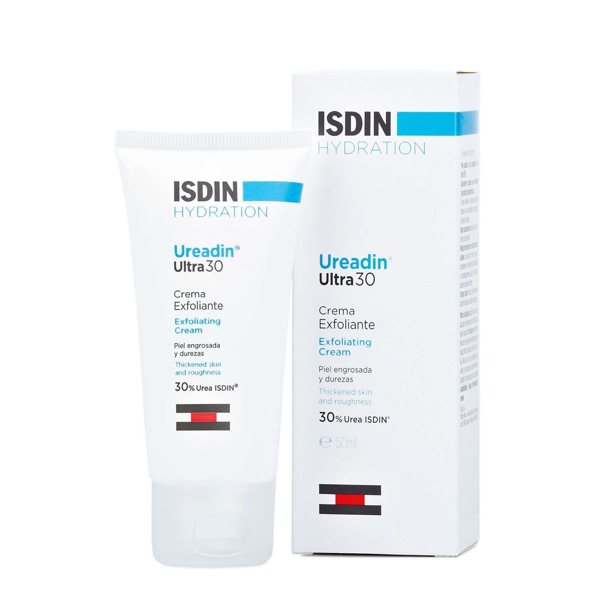 ISDIN Ureadin Ultra30 50ml- Creme Exfoliante para uma pele muito seca com 30% de ureia