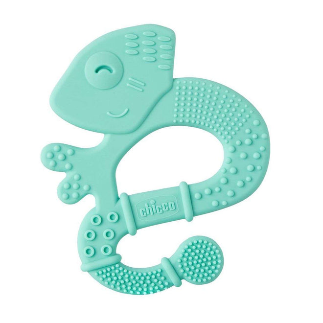 Chicco Anel Dentição Suave Iguana Azul 2M+