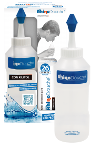 Rhinodouche Nasal Garrafa + Saquetas com sais (5g x 26 saquetas)