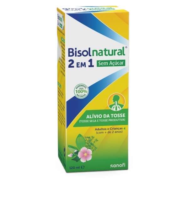 Bisolnatura 2 Em 1 Xarope Sem Açúcar 120ml