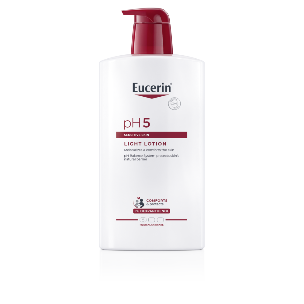 Eucerin pH5 Loção Hidratante Light Pele Sensível 1L