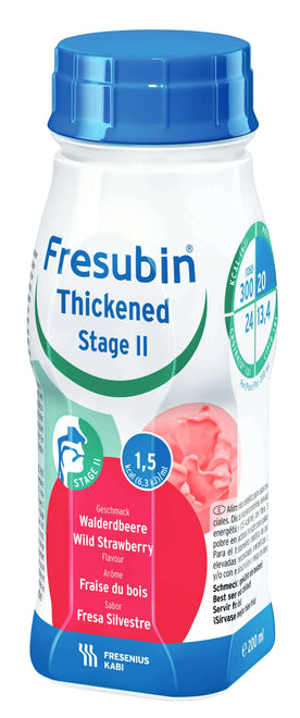 Fresubin Thickened Stage II Morango Silvestre 4x200ml