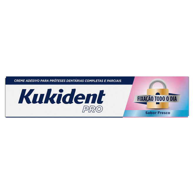 Kukident Pro Fixação Todo o Dia Sabor Fresco 47G