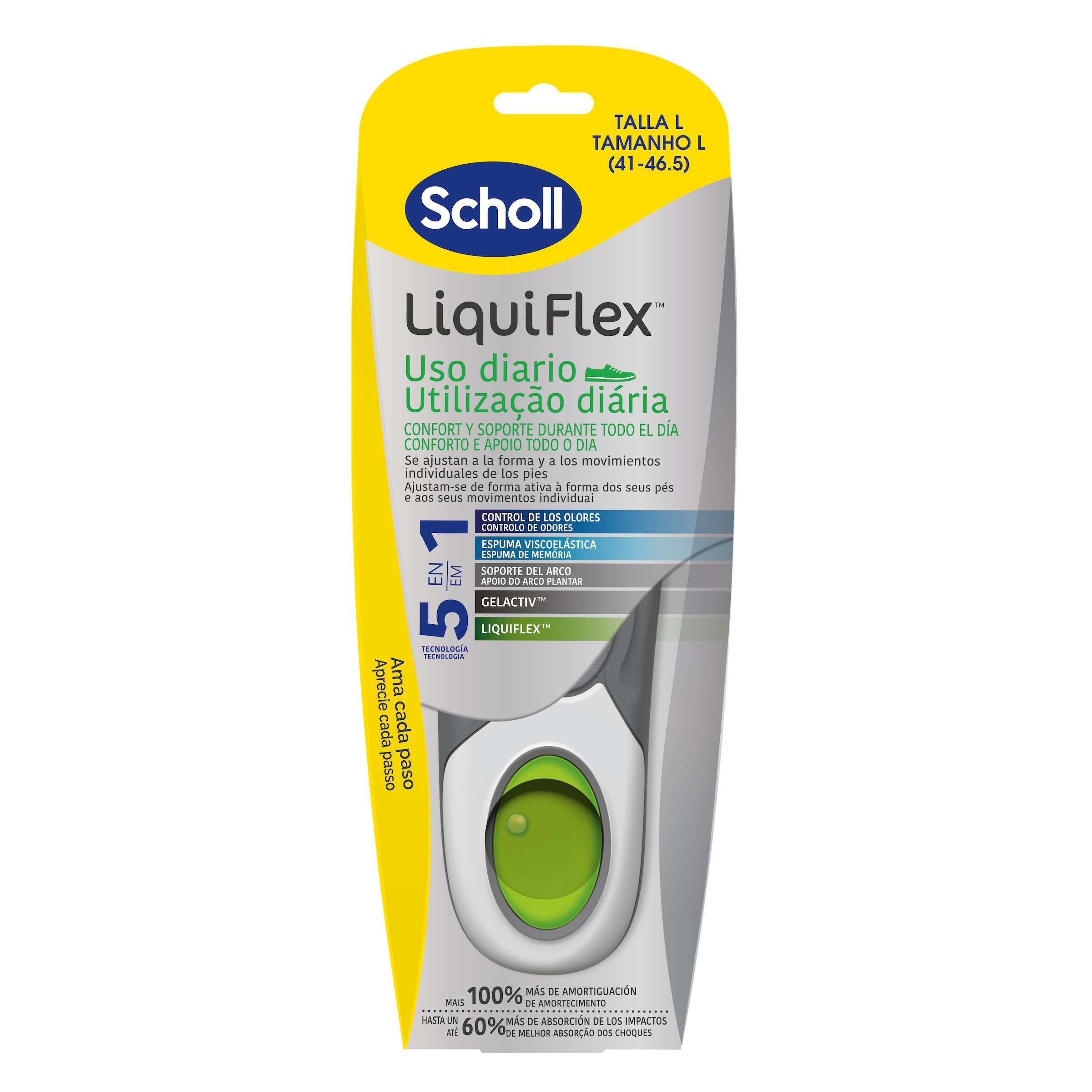 Scholl Liquiflex Uso Diário L 1 par