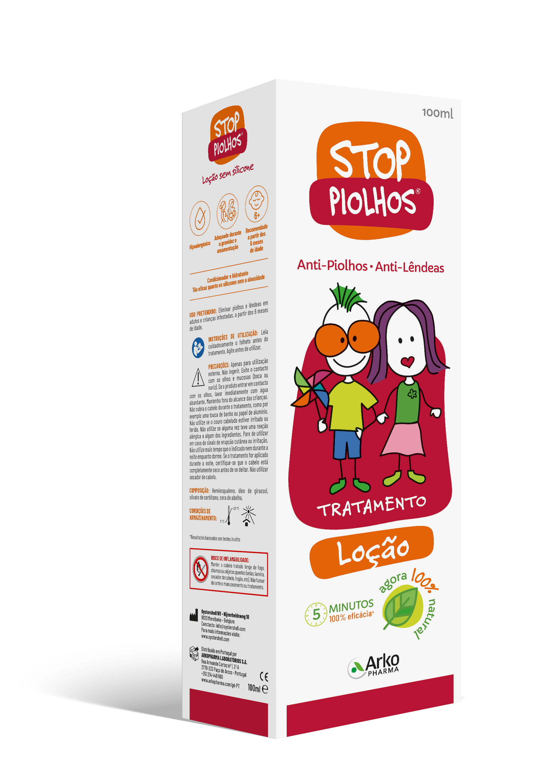 Stop Piolhos Loção Anti-Parasitária