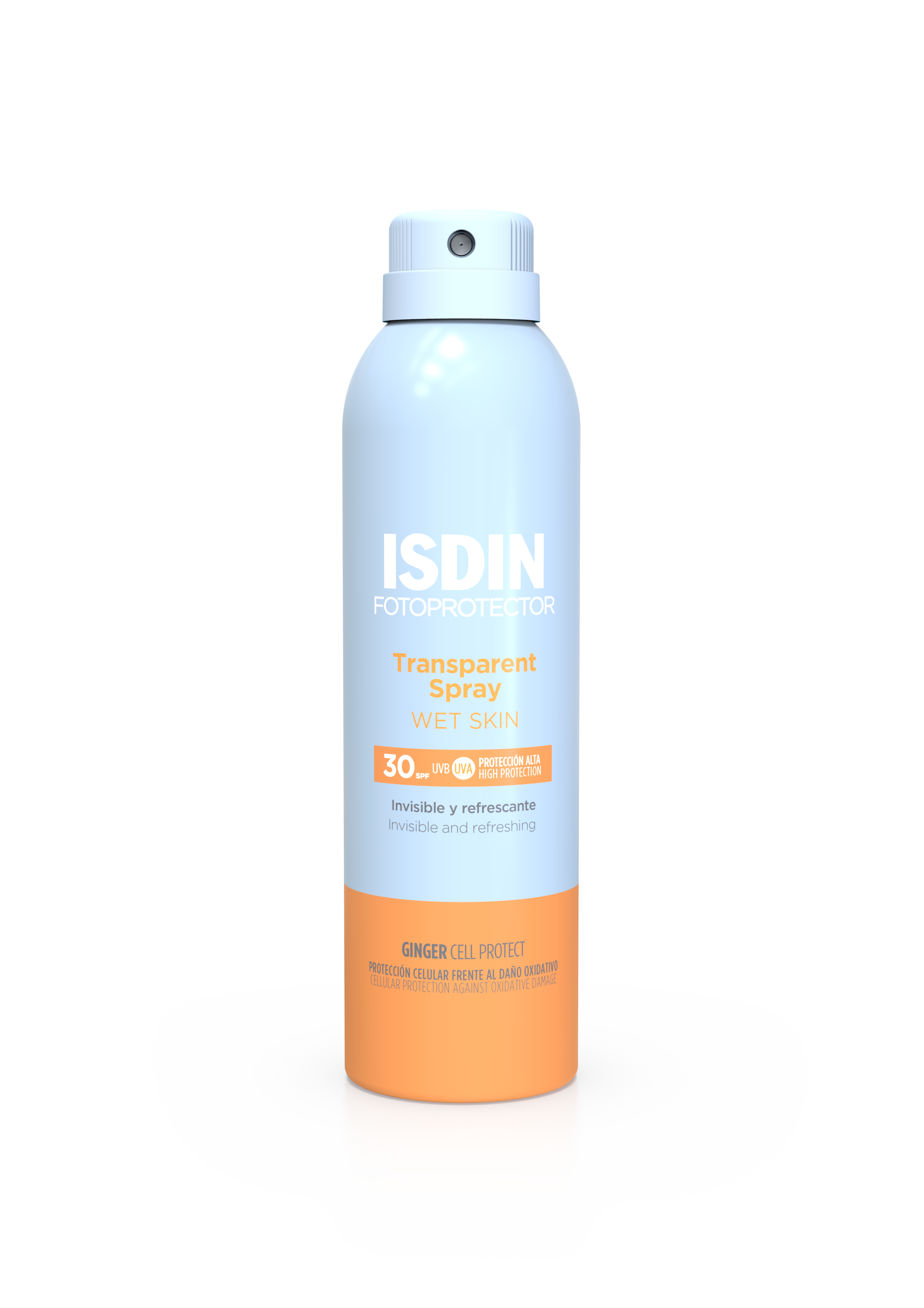 ISDIN Fotoprotector Transparent Spray WT SKIN SPF30 250ML- Protetor solar corporal