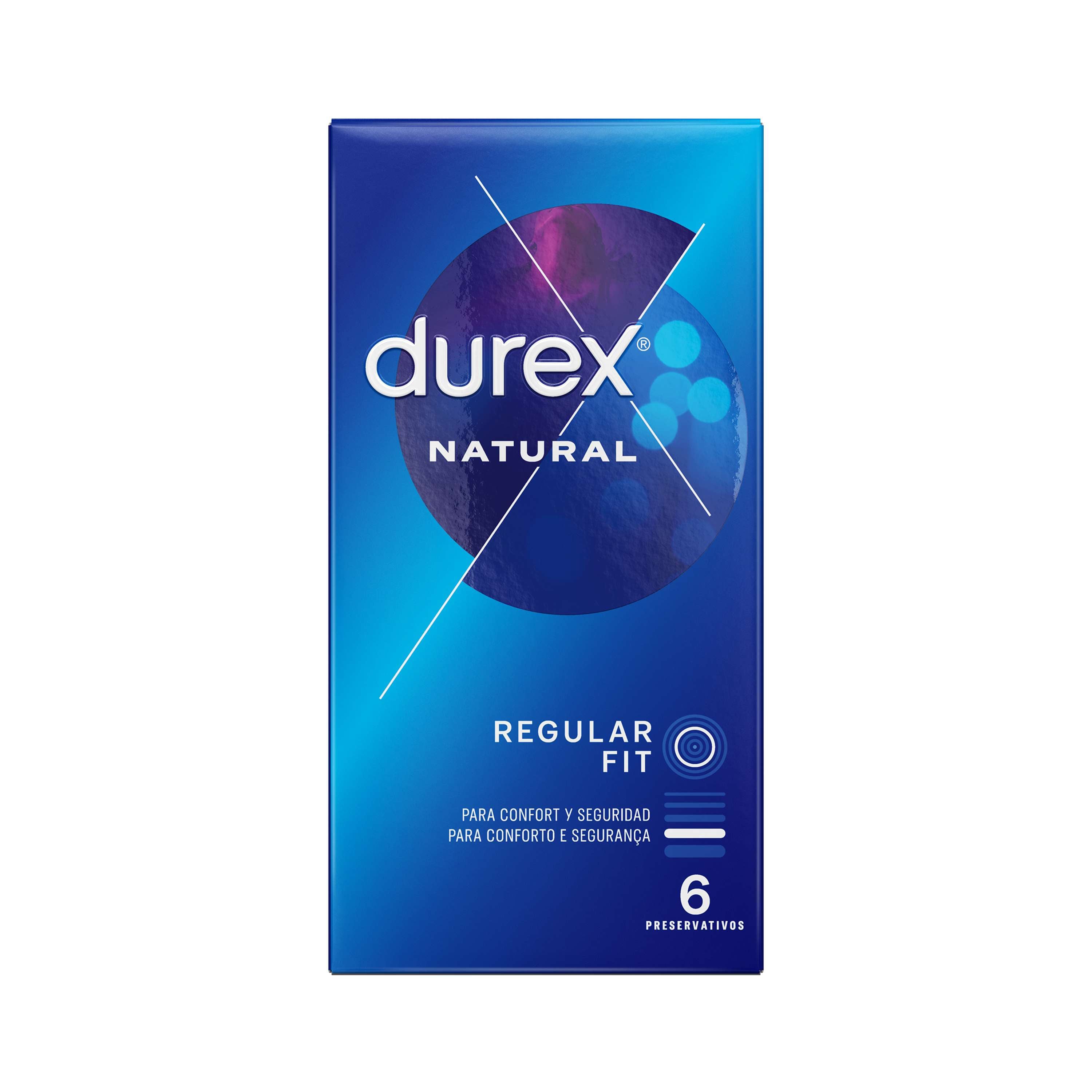 Durex Natural Preservativos x6