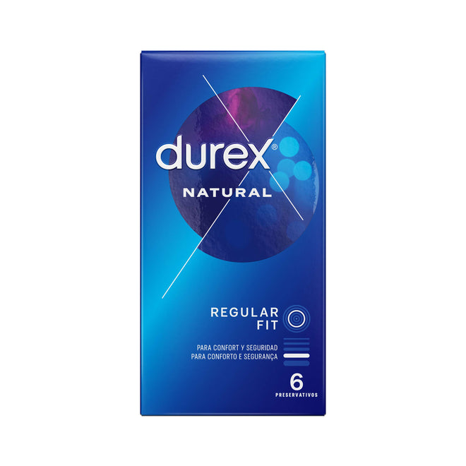 Durex Natural Preservativos x6