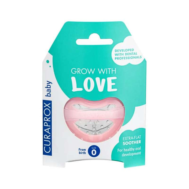 Curaprox Baby Chupeta Silicone Rosa T0