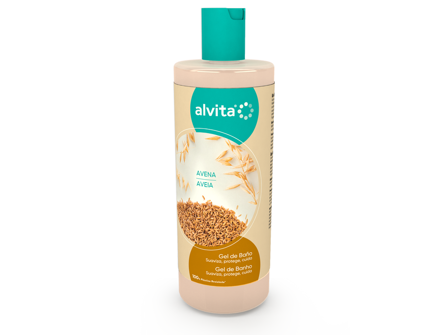 Alvita Gel de Banho Aveia 750ml