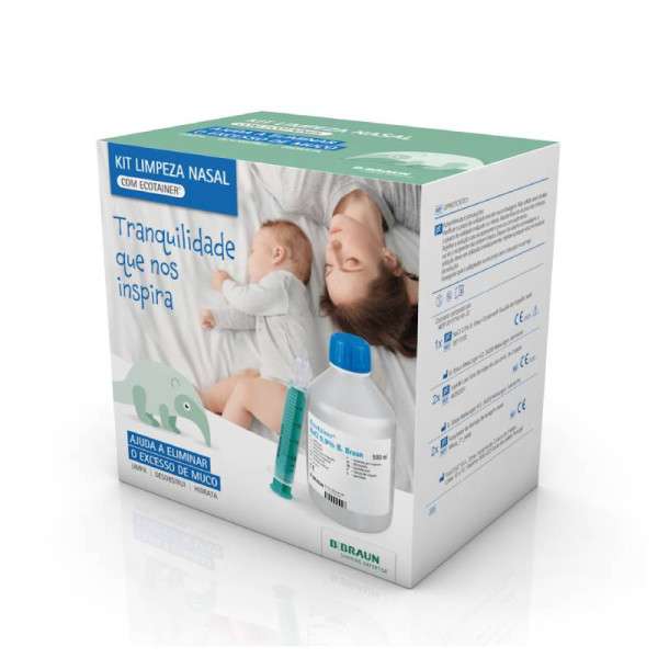 B Braun Kit Limpeza Nasal C/ Ecotainer