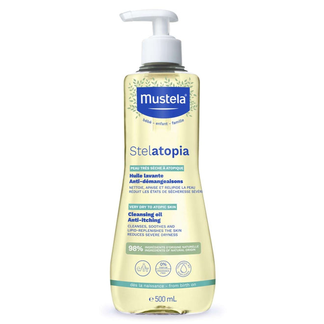 Mustela Stelatopia Óleo de Banho 500ml